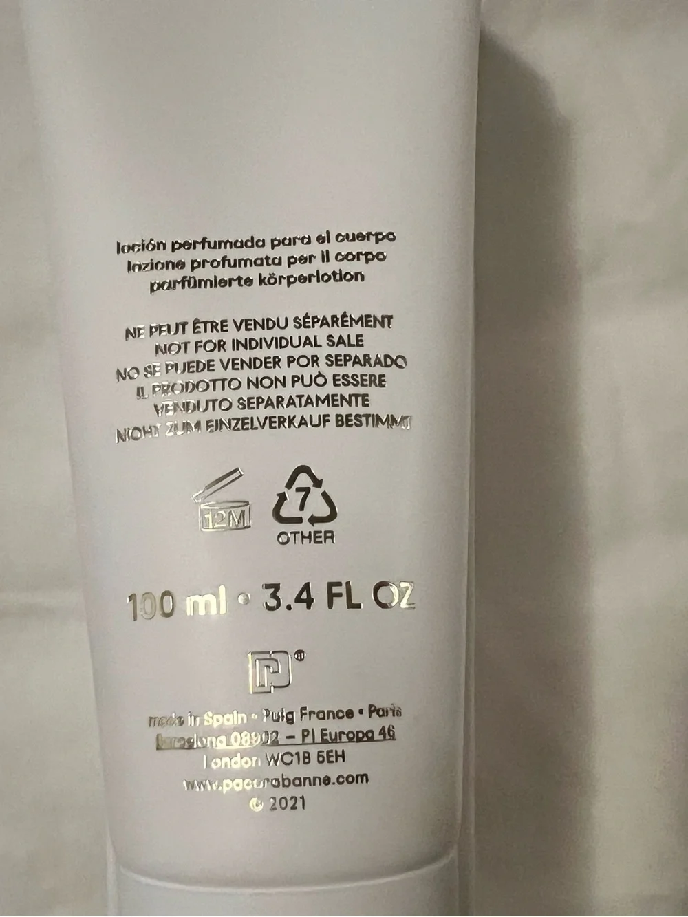 Paco Rabanne Fame Body Lotion